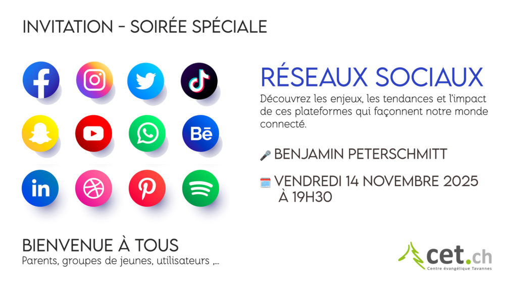 Benjamin Peterschmitt, les réseaux sociaux